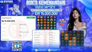BUKTI WITHDRAW GTATOGEL KEMENANGAN JACKPOT DI SLOT STARLIGHT PRINCESS 1000