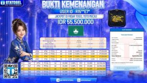 BUKTI WITHDRAW GTATOGEL KEMENANGAN JACKPOT DI TOGEL PASARAN TOTO MACAU